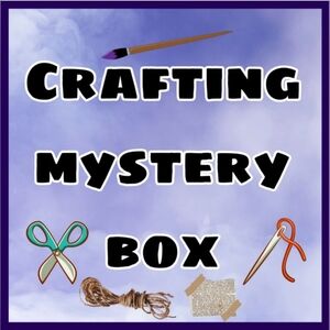 Crafting Art Supply Mystery Box || Crafting Box, Crafting Gift Ideas || Art Box